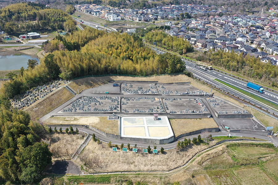 成願寺霊園の写真